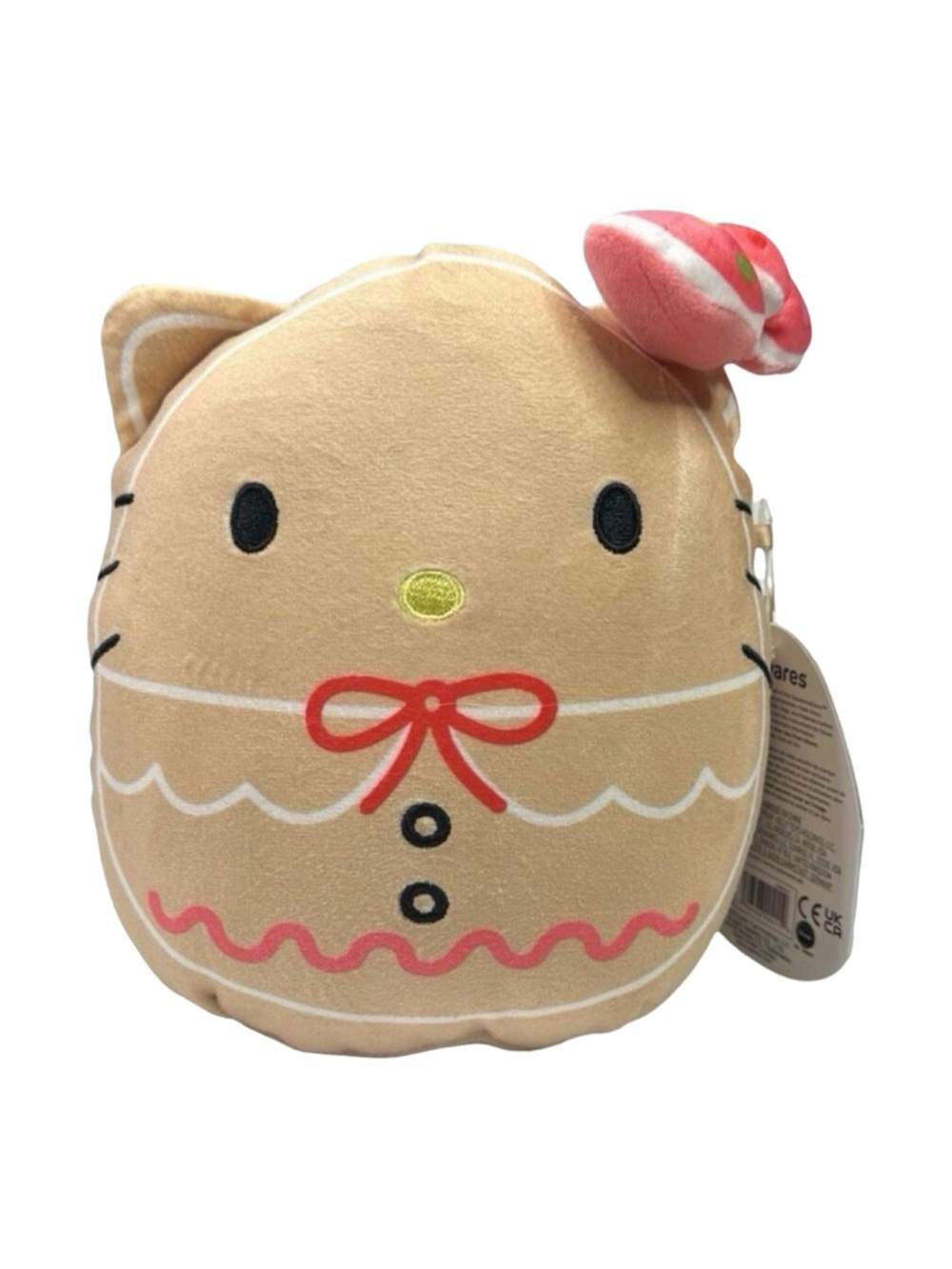 Squishmallows / KellyToy x Sanrio Christmas Hello Kitty 8β Gingerbread Plush